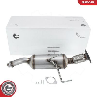 Filtr sazových částic, výfukový systém ESEN SKV 62SKV542