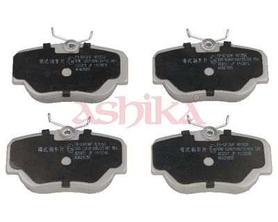 комплект спирачно феродо, дискови спирачки ASHIKA 50-00-0413