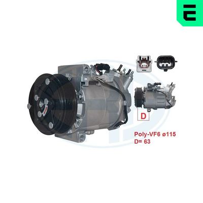 COMPRESOR CLIMATIZARE ERA 670057