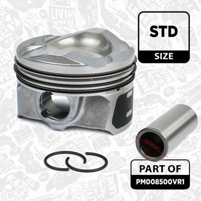 SET PISTOANE ET ENGINETEAM PM008500VR1 1