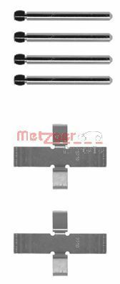 Комплектующие, колодки дискового тормоза METZGER 109-0902 для SAAB 99