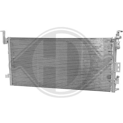DIEDERICHS DCC1516 Радиатор кондиционера  для HYUNDAI XG (Хендай Xг)