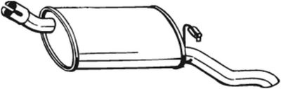 BOSAL Einddemper (185-965)