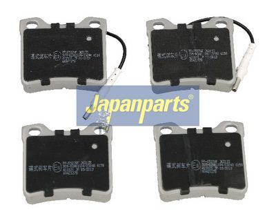 JAPANPARTS Stabdžių trinkelių rinkinys, diskinis stabdys