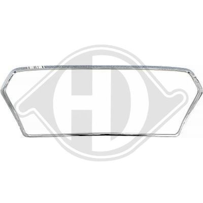 Рамка, облицовка радиатора DIEDERICHS 6837039 для HYUNDAI i30