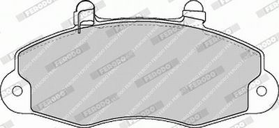 BREMSBELAGSATZ SCHEIBENBREMSE FERODO FVR1338 2