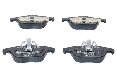 Brake Pad Set, disc brake 13.0470-7244.2