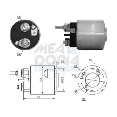 SOLENOID ELECTROMOTOR