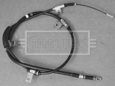 Тросик, cтояночный тормоз BORG & BECK BKB3590 для HYUNDAI H-1