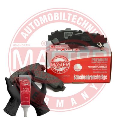 Sada brzdových platničiek kotúčovej brzdy MASTER-SPORT GERMANY Premium 13046058412N-SET-MS