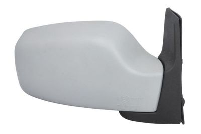 Zijspiegel Rechts (elektrisch, in reliëf, met verwarming, under-coated, elektrisch opklapbaar, met temperatuursensor) past: CITROEN EVASION  FIAT ULYSSE 220  LANCIA ZETA  PEUGEOT 806 06.94-09.02