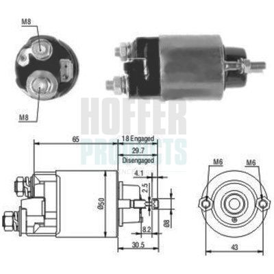SOLENOID ELECTROMOTOR