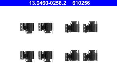 Комплектующие, колодки дискового тормоза ATE 13.0460-0256.2 для FIAT STILO