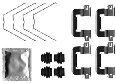 Kit d'accessoires de plaquettes de frein TEXTAR