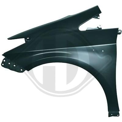 DIEDERICHS 6636007 Крыло переднее для TOYOTA PRIUS (_W3_) 1.8 Hybrid (ZVW3_)