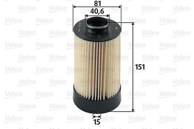 VALEO 587935 Паливний фільтр для IVECO (Ивеко)