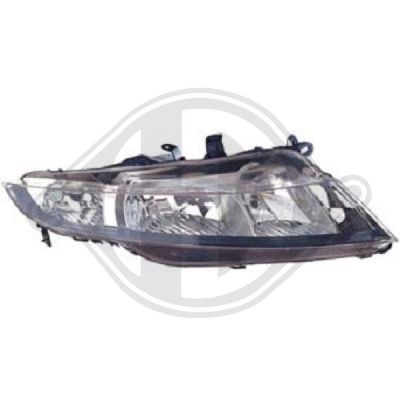 DIEDERICHS 5210080 Основная фара  для HONDA CIVIC (Хонда Цивик)