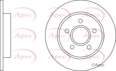 Brake Disc APEC DSK2231