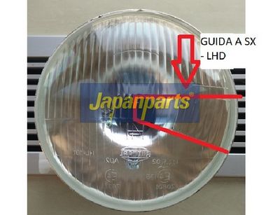 JAPANPARTS Įdėklas, priekinis žibintas