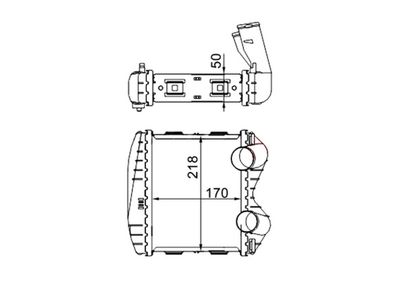 Интеркулер CI 46 000S