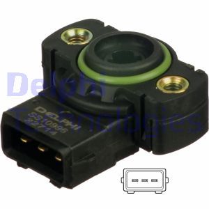 Sensor, Drosselklappenstellung DELPHI SS10996-12B1