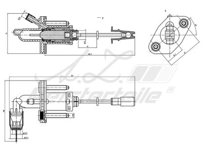 горна помпа на съединител A.Z. Meisterteile AZMT-47-030-1080