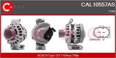 Генератор CASCO CAL10557AS для FORD RANGER