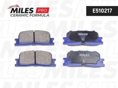 Комплект тормозных колодок, дисковый тормоз MILES E510217 для LEXUS ES