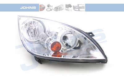 JOHNS 52 19 10 Основная фара  для MITSUBISHI COLT VI (Z3_A, Z2_A) 1.3 LPG