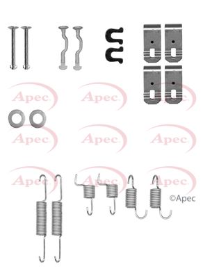 Accessory Kit, parking brake shoes APEC KIT2132