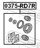 Repair Kit, brake caliper 0375-RD7R