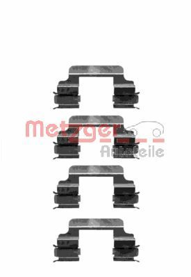 Комплектующие, колодки дискового тормоза METZGER 109-1231 для BENTLEY CONTINENTAL