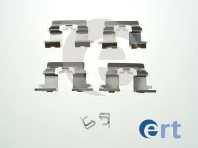 Комплектующие, колодки дискового тормоза ERT 420247 для TOYOTA SIENNA