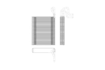 VERDAMPFER KLIMAANLAGE WALKER WEV00084 8