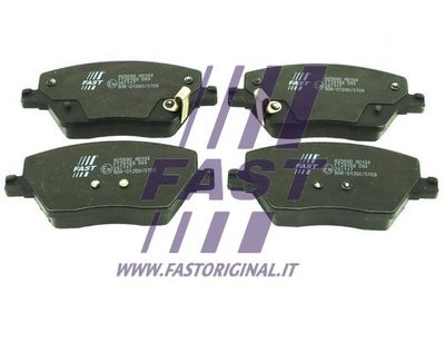 Комплект тормозных колодок, дисковый тормоз FAST FT29169 для FIAT TIPO