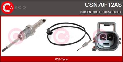 SENZOR TEMPERATURA GAZE EVACUARE