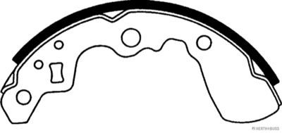 SET SABOTI FRANA Herth+Buss Jakoparts J3508013 1