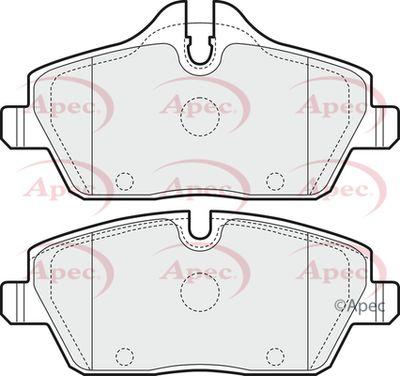 Brake Pad Set APEC PAD1443