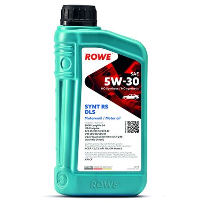 ROWE - Motorový olej HIGHTEC SYNT RS DLS 5W30 1L