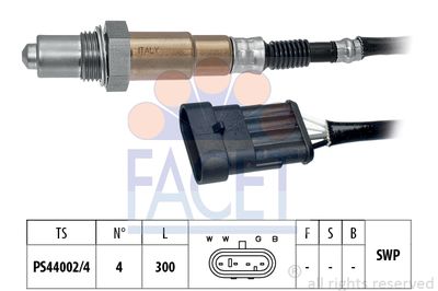 Лямбда-зонд FACET 10.7586 для FIAT STILO