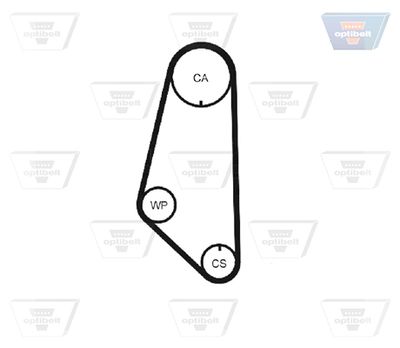 CUREA DE DISTRIBUTIE OPTIBELT ZRK1215 1