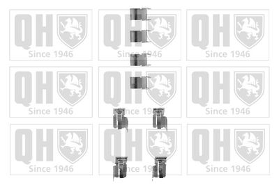 Комплектующие, колодки дискового тормоза QUINTON HAZELL BFK686 для DAIHATSU WILDCAT/ROCKY
