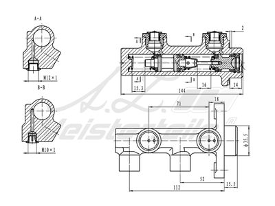 Спирачна помпа A.Z. Meisterteile AZMT-44-110-1059