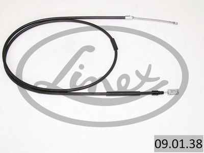 Тросик, cтояночный тормоз LINEX 09.01.38 для CITROËN JUMPY