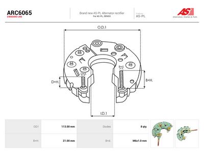 Likriktare, generator AS-PL ARC6065