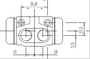 CILINDRU RECEPTOR FRANA MOTAQUIP VWC345