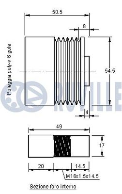 SISTEM ROATA LIBERA GENERATOR RUVILLE 541543 1