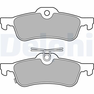 Brake Pad Set, disc brake LP3147