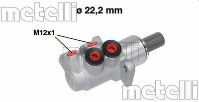 METELLI 05-0673 Ремкомплект тормозного цилиндра  для FIAT PUNTO (Фиат Пунто)