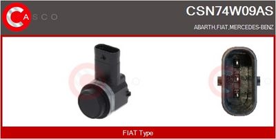 SENSOR AJUTOR PARCARE CASCO CSN74W09AS